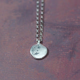 Silver Solar Necklace