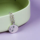 Silver Solar Necklace