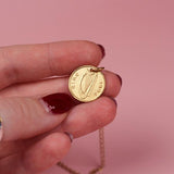 Gold Harp Necklace