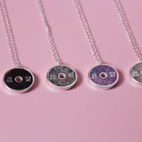 Opal Gym Bumper Plate Necklace - Magma