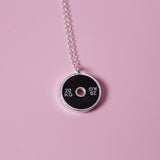 Opal Gym Bumper Plate Necklace - Magma